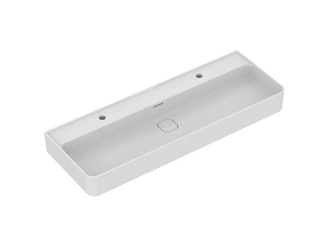 Ideal Standard Strada II Umyvadlo 120x43 cm, 2 otvory pro baterii, s přepadem, bílá