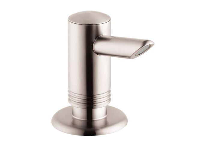 Hansgrohe Příslušenství Dávkovač mycích prostředků, vzhled nerezu