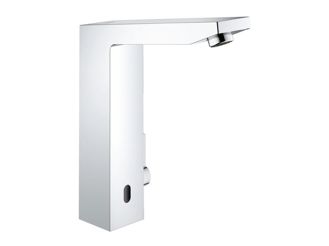 Grohe Eurocube E Infračervená elektronická umyvadlová baterie se směšovačem, chrom