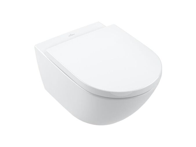 Villeroy & Boch Subway 3.0 Závěsné WC, TwistFlush, AntiBac, CeramicPlus, Stone White
