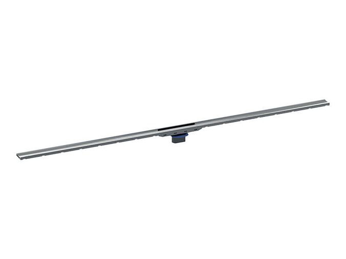 Geberit CleanLine sprchový kanálek 90 cm, rám černý chrom kartáčovaný, plocha černý chrom kartáčovaný