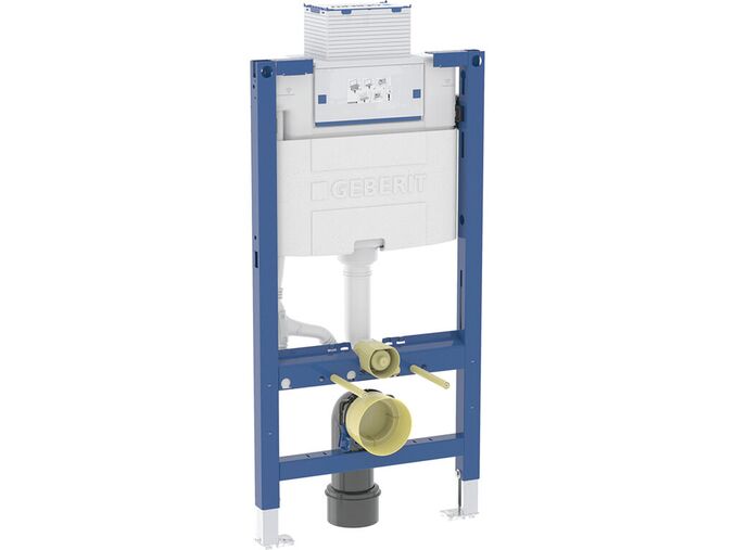 Geberit Duofix 4.0 montážní prvek pro závěsné WC, 98 cm, se splach. nádržkou pod omítku Omega 12 cm
