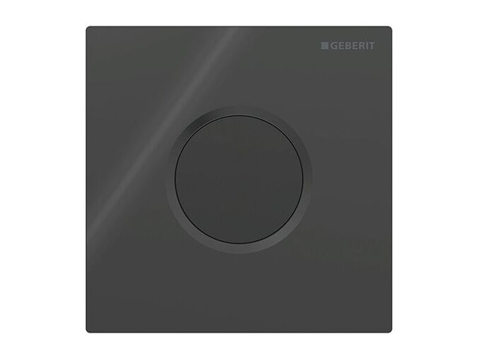 Geberit Typ 01 Round elektronické ovládání splachování pisoárů, napájení z baterie, černá
