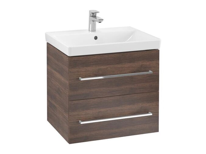 Villeroy & Boch Avento Umyvadlová skříňka, 580x514x452 mm, 2 zásuvky, Arizona Oak