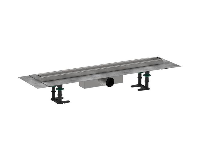 Hansgrohe RainDrain Compact Sprchový žlab 70 cm pro vložení dlažby, s roštem