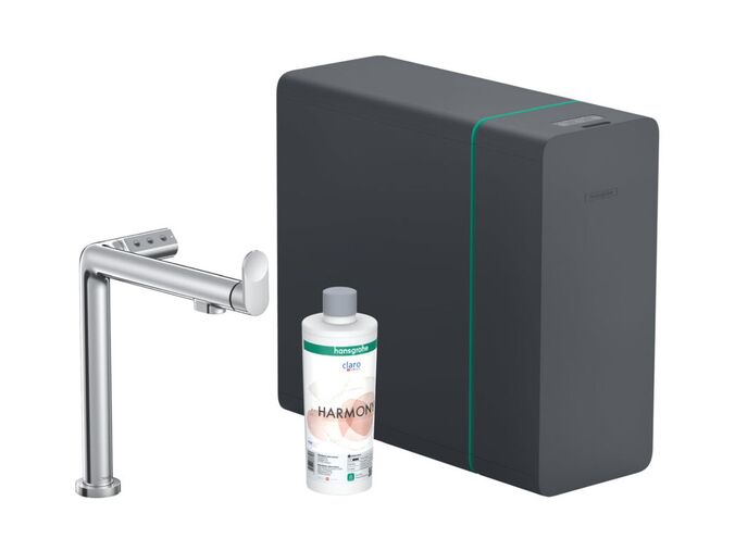 Hansgrohe Aqittura M91 Dřezová baterie, SodaSystem, sBox, chrom