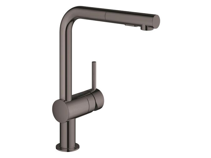 Grohe Minta Dřezová baterie s výsuvnou sprškou, Hard Graphite