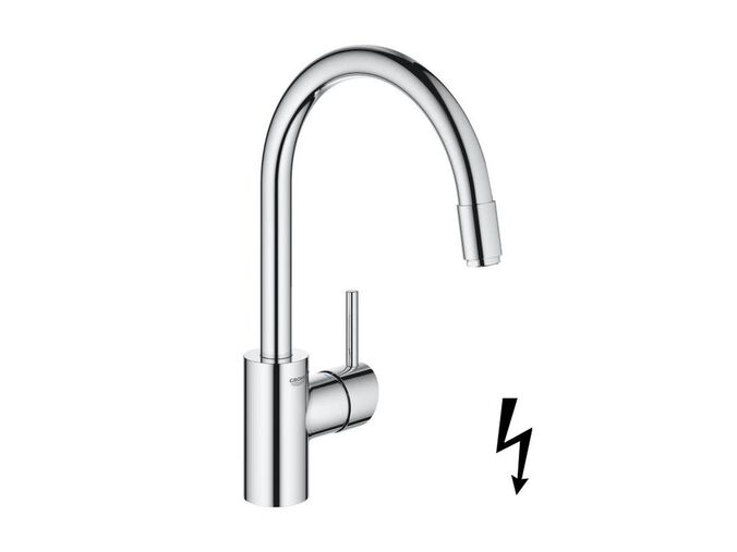 Grohe Concetto Dřezová baterie s výsuvnou sprškou, chrom