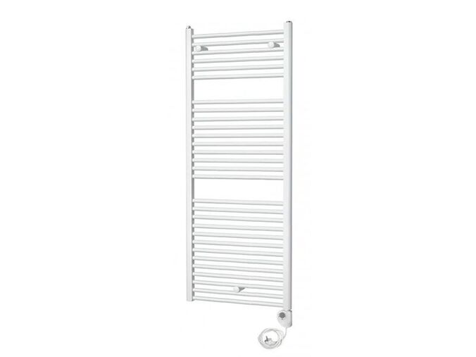 Isan Grenada Elektro koupelnový radiátor 133,5x60 cm, regulátor Mini PW, sněhově bílá