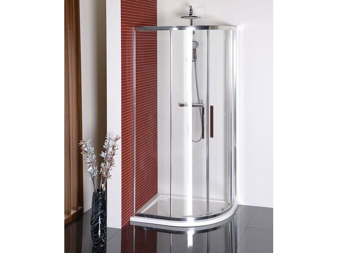 Polysan LUCIS LINE čtvrtkruhová sprchová zástěna 1200x900mm, L/R