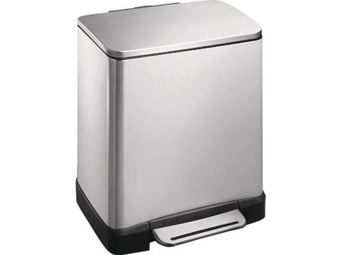 Sapho E-BIN odpadkový koš 20l, Soft Close, nerez mat