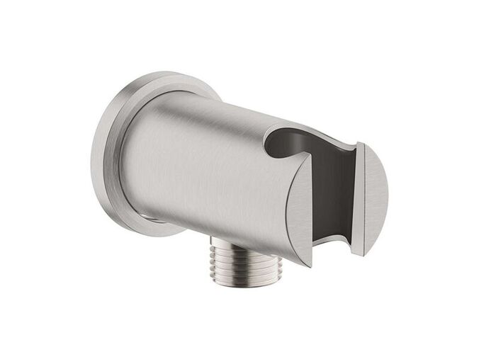 Grohe Rainshower Nástěnné kolínko s držákem, supersteel