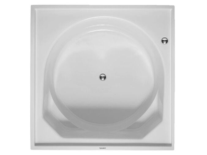 Duravit Blue Moon čtvercová akrylátová vana 1400x1400mm, pro zabudování
