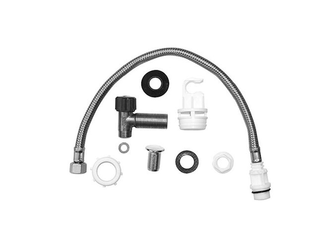 Duravit Starck 3 napouštěcí set pro urinal 082725, chrom - náhradní díl