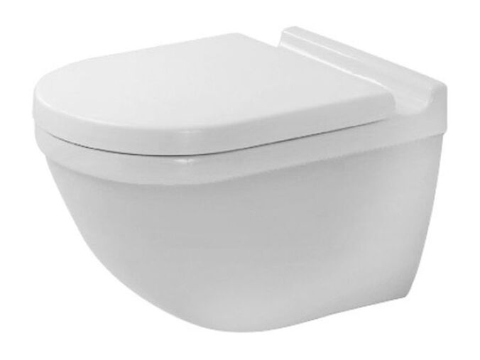 Výprodej vzorku - Duravit Starck 3 závěsný klozet 54 cm se sedátkem vč, SoftClose, bílá