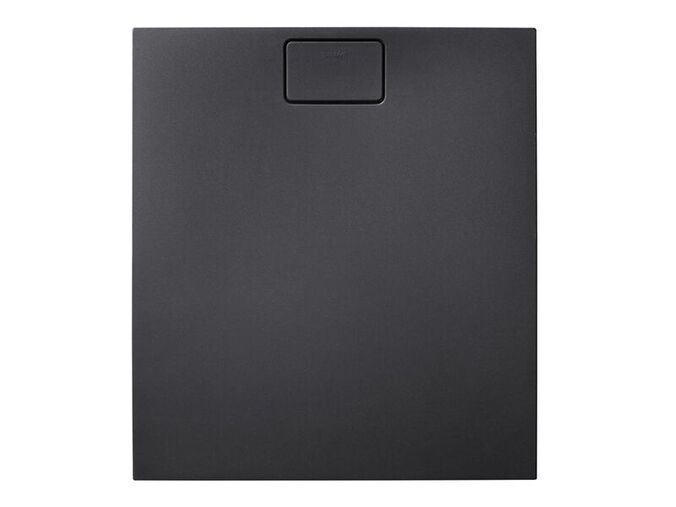Duravit Stonetto obdélníková sprchová vanička 90x80cm, DuraSolid Q, antracit