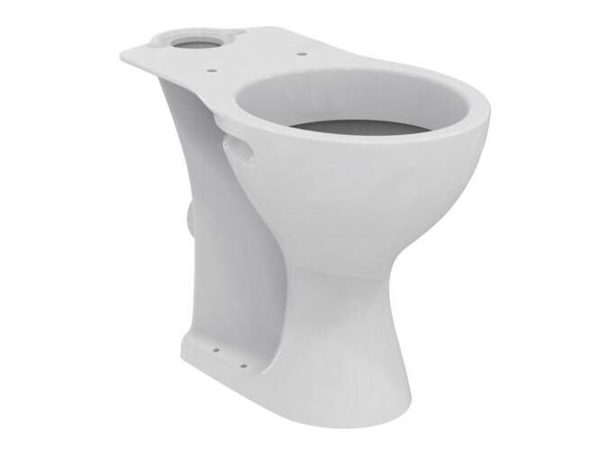 Ideal Standard Contour 21 WC kombi mísa, bezbariérová, 360x450x660 mm, zadní odpad, bílá