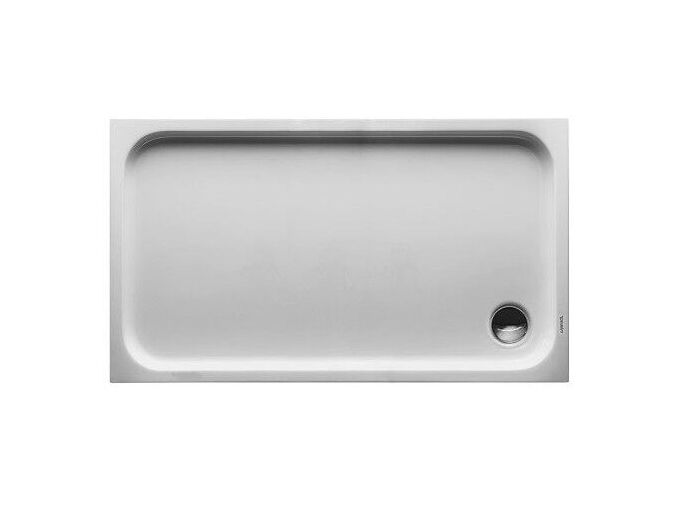 Duravit D-Code sprchová vanička 130x75 cm, Antislip, alpská bílá