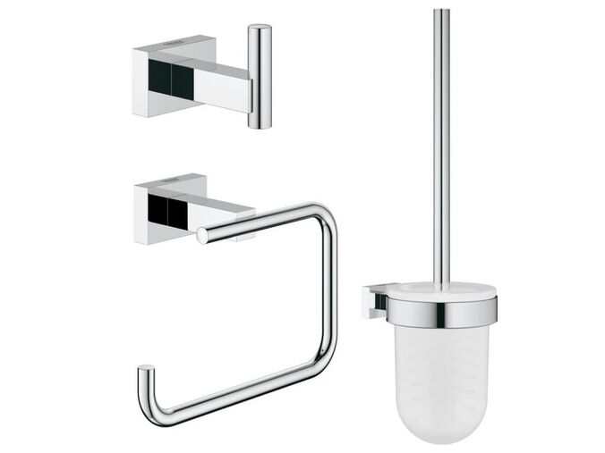 Grohe Essentials Cube sada doplňků, chrom