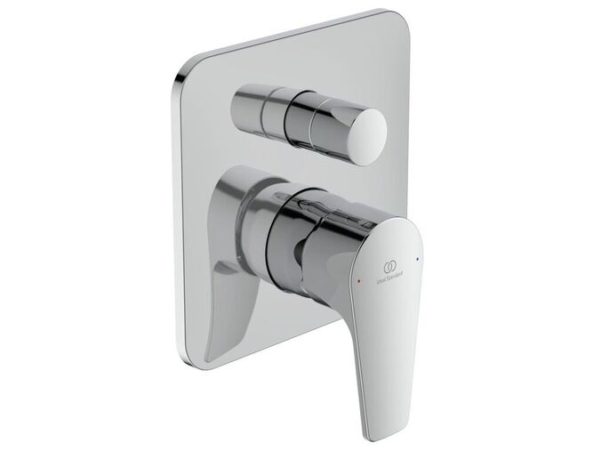 Ideal Standard Cerafine D Baterie pod omítku, pro 2 spotřebiče, chrom