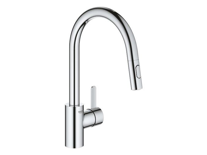 Grohe Eurosmart Cosmopolitan Dřezová baterie s výsuvnou sprškou, chrom
