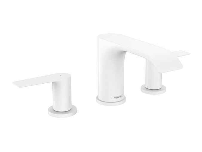 Hansgrohe Vivenis Umyvadlová baterie s výpustí, 3-otvorová instalace, EcoSmart, matná bílá