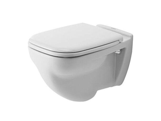 Duravit D-Code závěsné WC, ploché splachování, alpská bílá