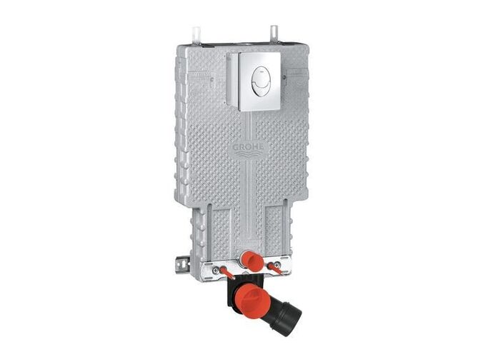 Grohe Uniset Předstěnový instalační modul, splachovací nádrž GD2,  s tlačítkem Skate Air, chrom