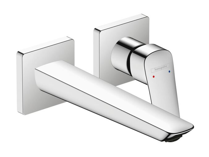 Hansgrohe Logis Fine Umyvadlová baterie Fine pod omítku, 2-otvorová instalace, EcoSmart, chrom