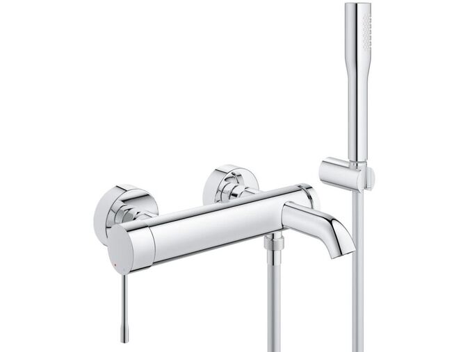 Grohe Essence Vanová baterie s příslušenstvím, chrom