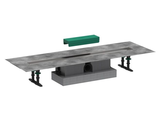 Hansgrohe Raindrain Set pro standardní instalaci lineárního sprchového žlabu 800 mm, nerez