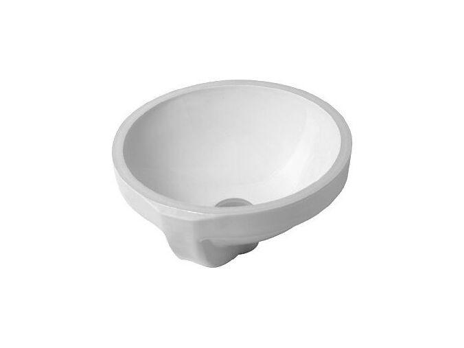Duravit Architec umyvadlo přepad, průměr 32,5 cm, bílá