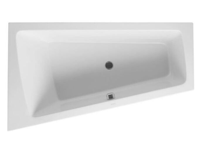 Duravit Paiova vana asymetrická, 170x100 cm, levá, bílá