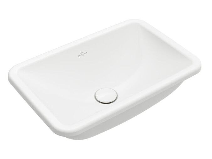 Villeroy & Boch Loop&Friends Umyvadlo zápustné, 605x410 mm, bez přepadu, CeramicPlus, alpská bílá