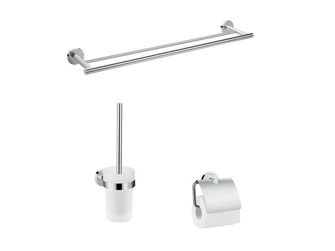 Hansgrohe Logis Sada doplňků do koupelny, chrom