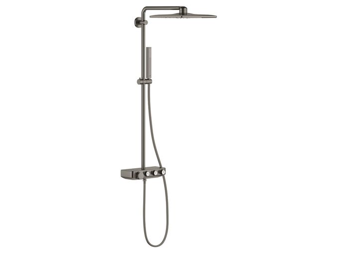 Grohe Euphoria SmartControl Sprchový set Cube 310 Duo s termostatem, 2 proudy, kartáčovaný Hard Graphite