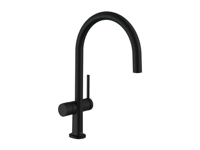 Hansgrohe Talis M54 Dřezová baterie Talis 220, s uzavíracím ventilem pro spotřebič, matná černá