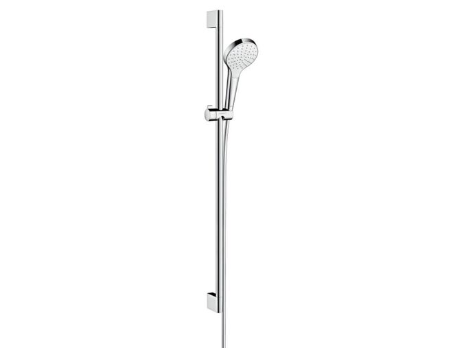 Hansgrohe Croma S Sprchová souprava 1jet 0,90m, bílá/chrom