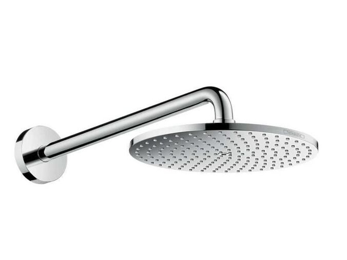 Hansgrohe Raindance S Hlavová sprcha PowderRain 240, se sprchovým ramenem 390 mm, chrom
