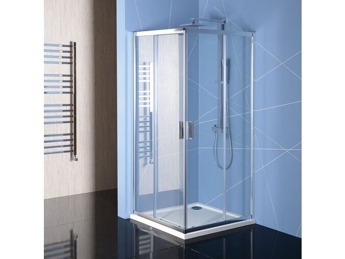 Polysan EASY čtvercová sprchová zástěna 900x900mm, čiré sklo