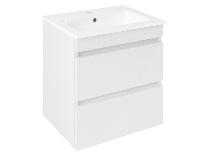 Sapho EZARA umyvadlová skříňka 48x54x39cm, bílá lesk