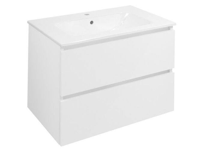 Sapho EZARA umyvadlová skříňka 69,8x52x46cm, bílá lesk