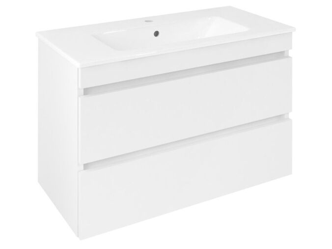 Sapho EZARA umyvadlová skříňka 78x54x39cm, bílá lesk