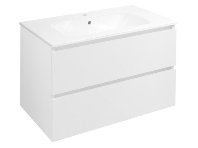 Sapho EZARA umyvadlová skříňka 79,8x52x46cm, bílá lesk