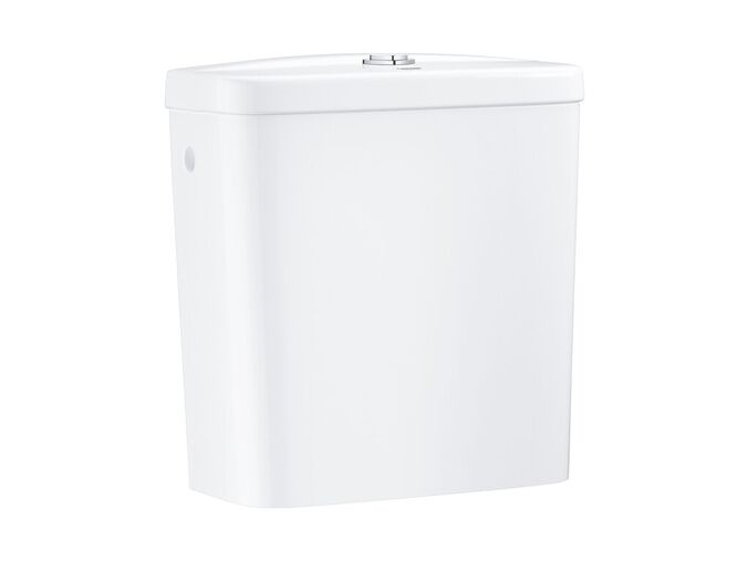 Grohe Bau Ceramic Splachovací nádrž, 343x153 mm, boční přívod vody, alpská bílá