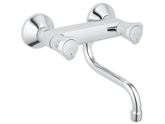 Grohe Costa Dřezová baterie nástěnná, chrom