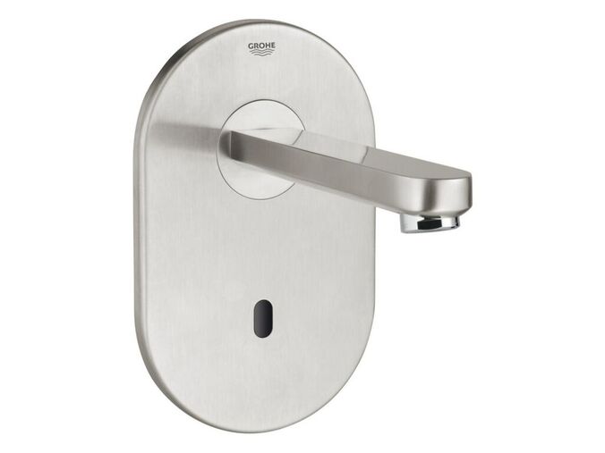 Grohe Eurosmart Cosmopolitan E Elektronická umyvadlová baterie pod omítku, kartáčovaná nerez