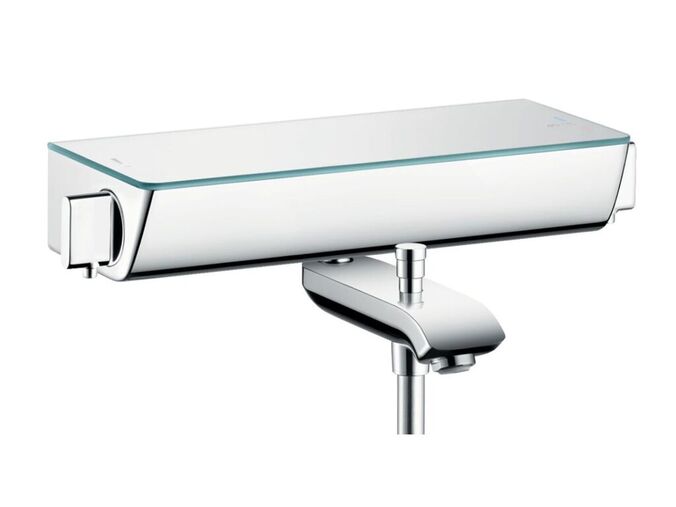 Hansgrohe Ecostat Select Termostatická vanová baterie, bílá/chrom