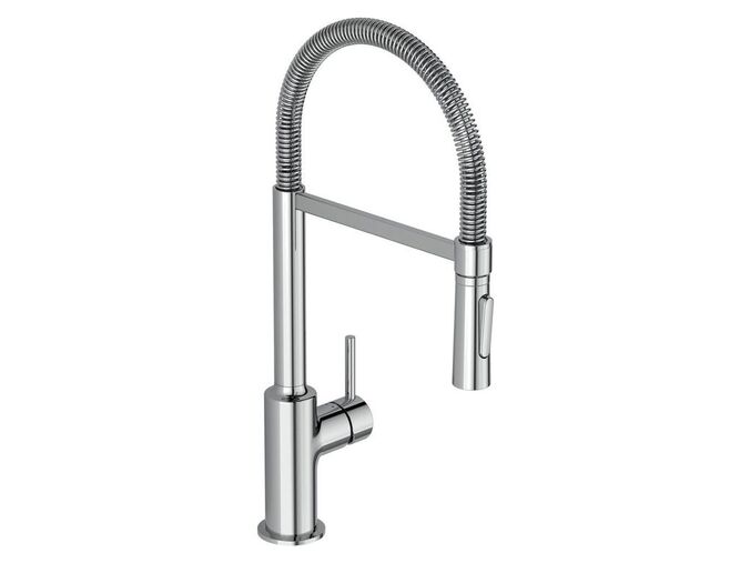 Ideal Standard Ceralook Dřezová baterie Semi Profi s flexibilním ramenem, BlueStart, chrom