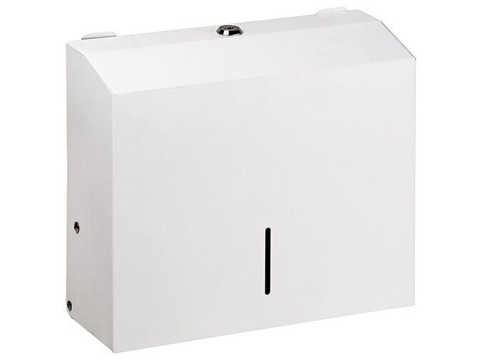 Bemeta Hotelové vybavení Zásobník papírových ručníků, 245 mm, nerez, bílý